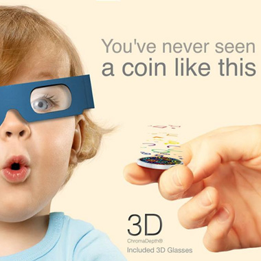 3D монета на выставке монет COINS-2016!